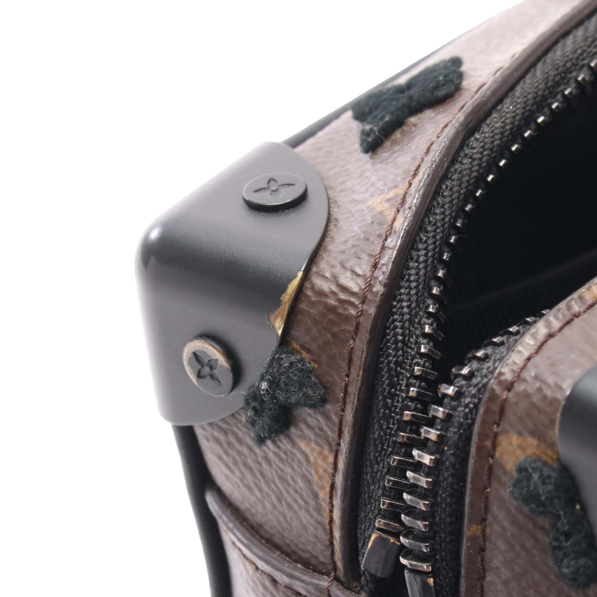 Louis Vuitton Monogram Tuffetage Mini Soft Trunk — Brown