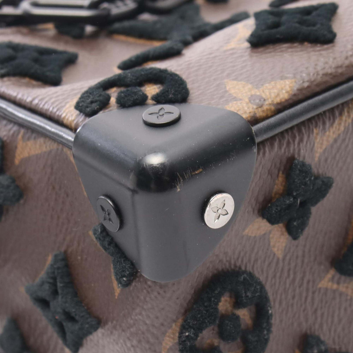 Louis Vuitton Monogram Tuffetage Mini Soft Trunk — Brown