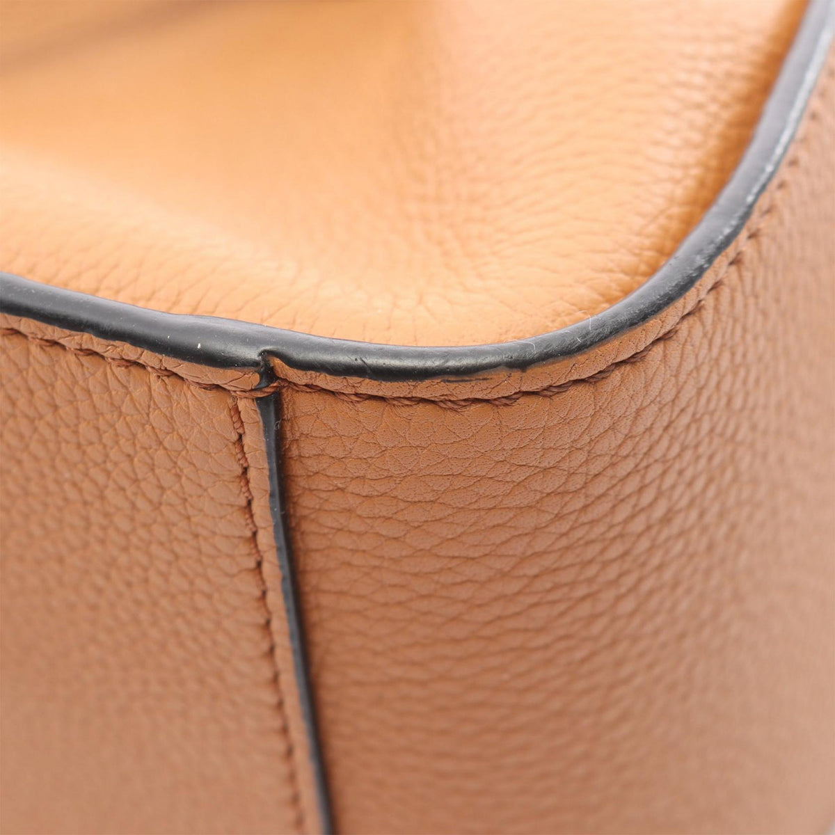 LOEWE Mini Grained Calfskin Drawstring Hammock Bag