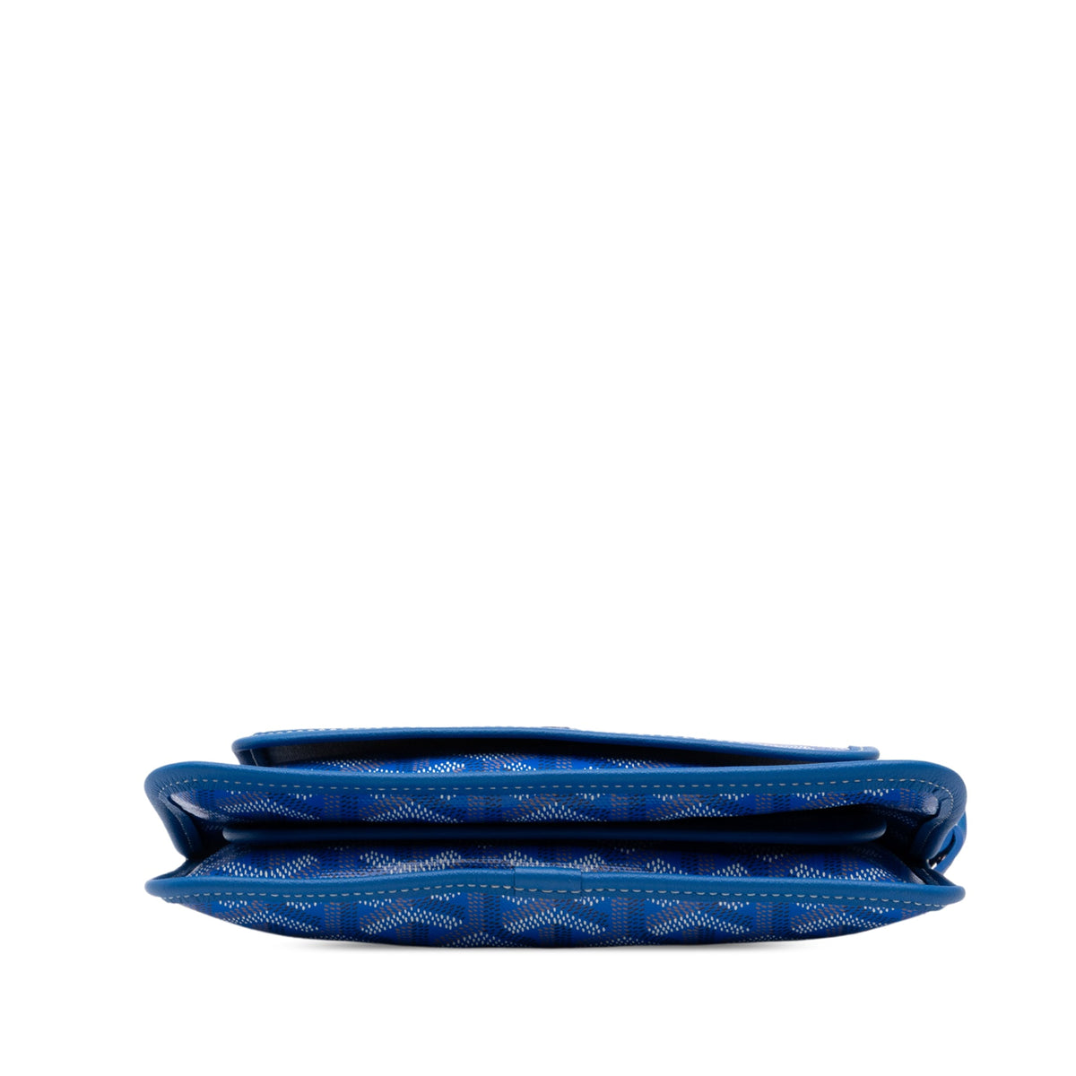 Goyard Goyardine Plumet Pocket Wallet — Blue