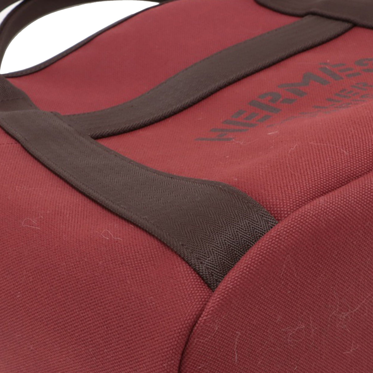 Hermès Toile Sac de Pansage Grooming Bag