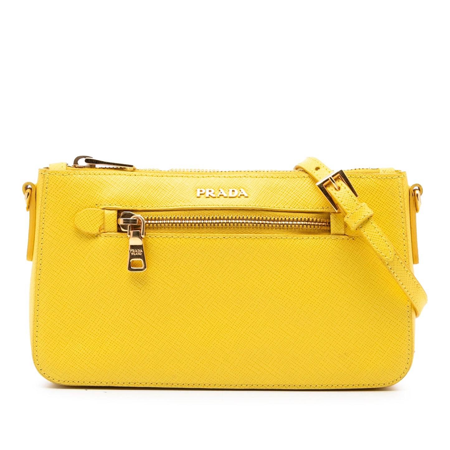 Saffiano Lux Front Pocket Crossbody