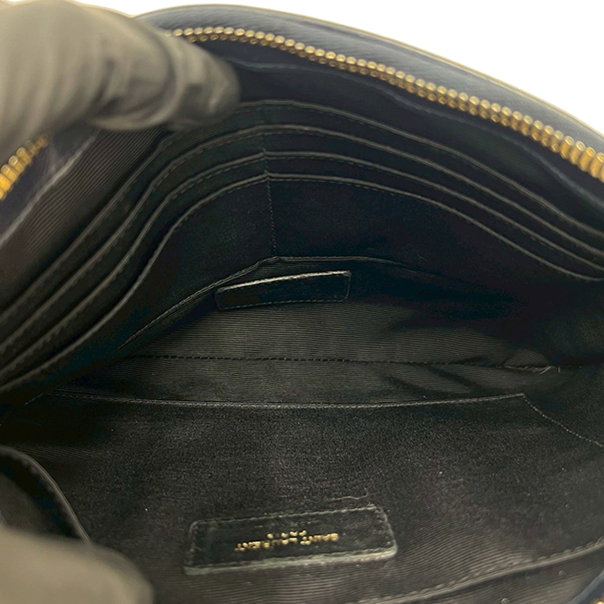 Saint Laurent Teen Calfskin Monogram Crossbody