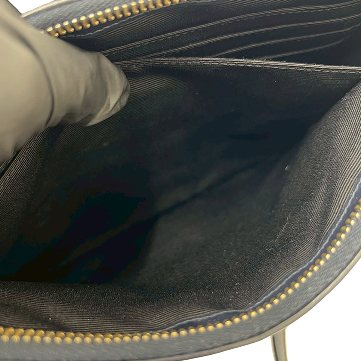 Saint Laurent Teen Calfskin Monogram Crossbody
