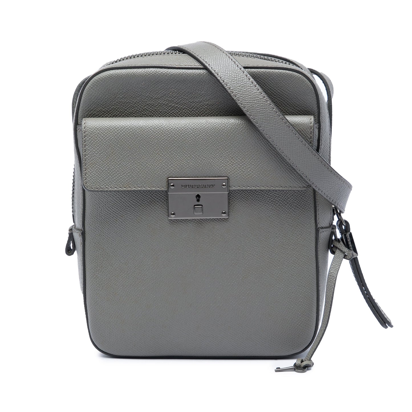 Burberry Small Grained Calfskin Shaldon Crossbody