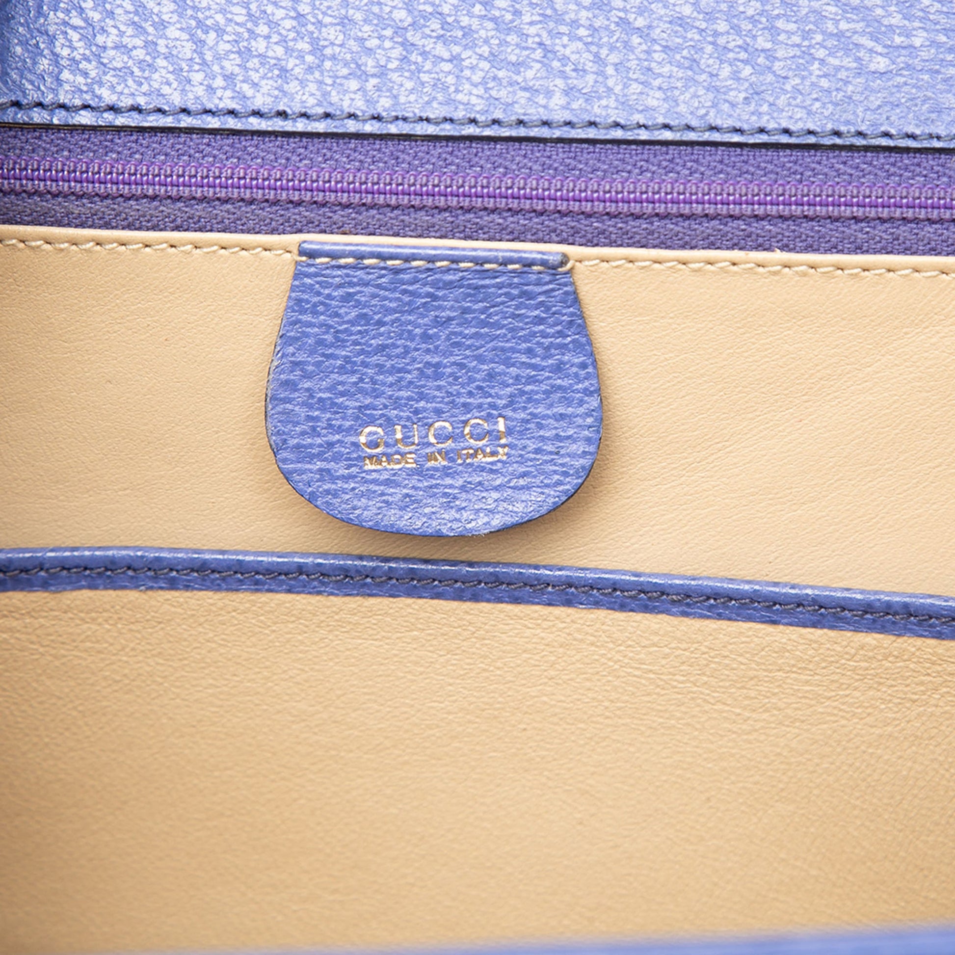 Gucci Grained Calfskin Bamboo Night