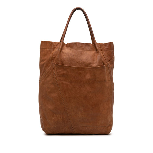 Marni Leather Front Pocket Tote