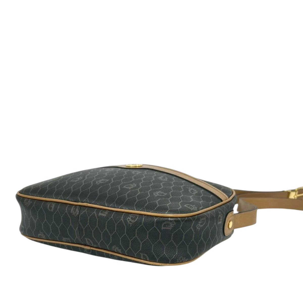 Dior Honeycomb Coated Canvas Crossbody