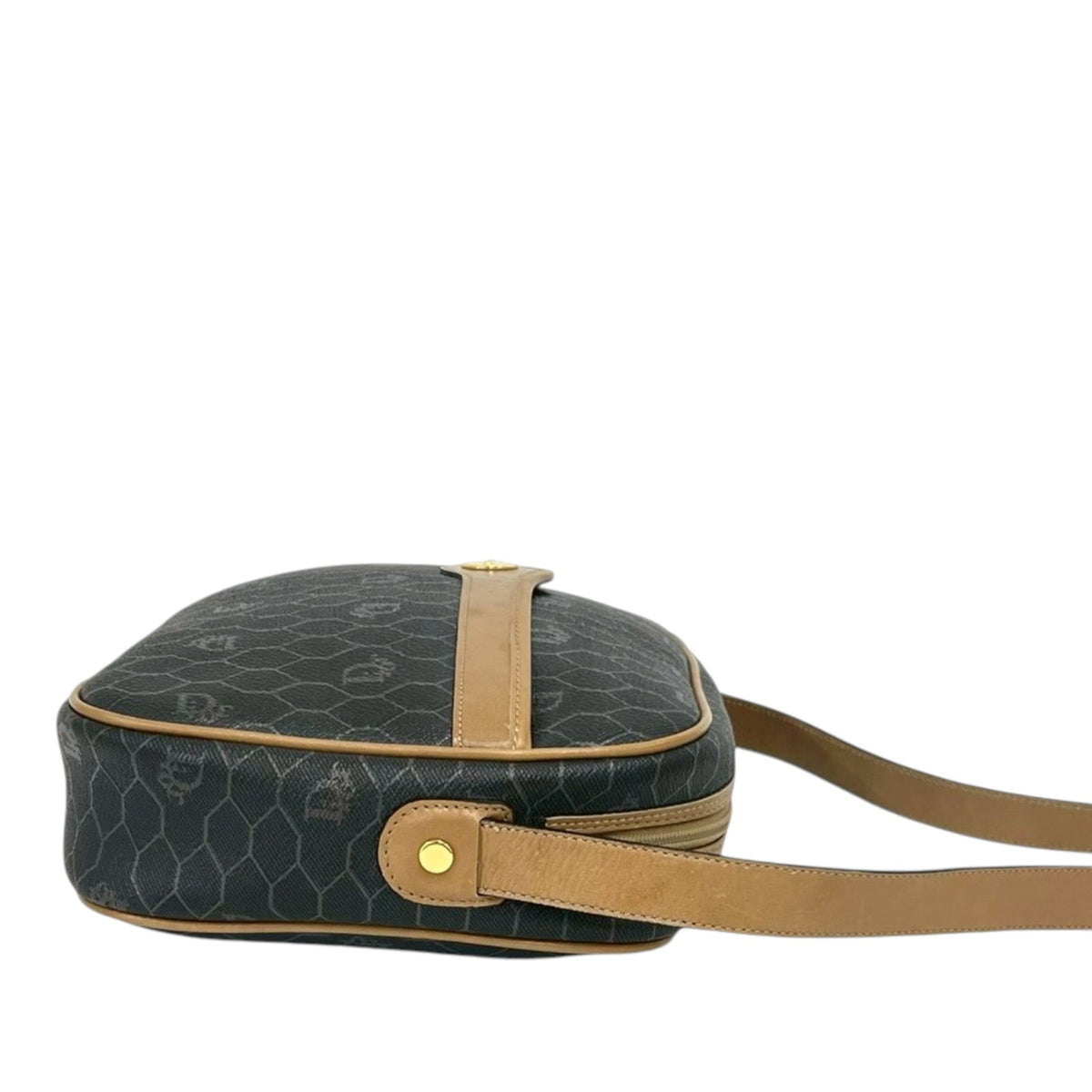 Dior Honeycomb Coated Canvas Crossbody
