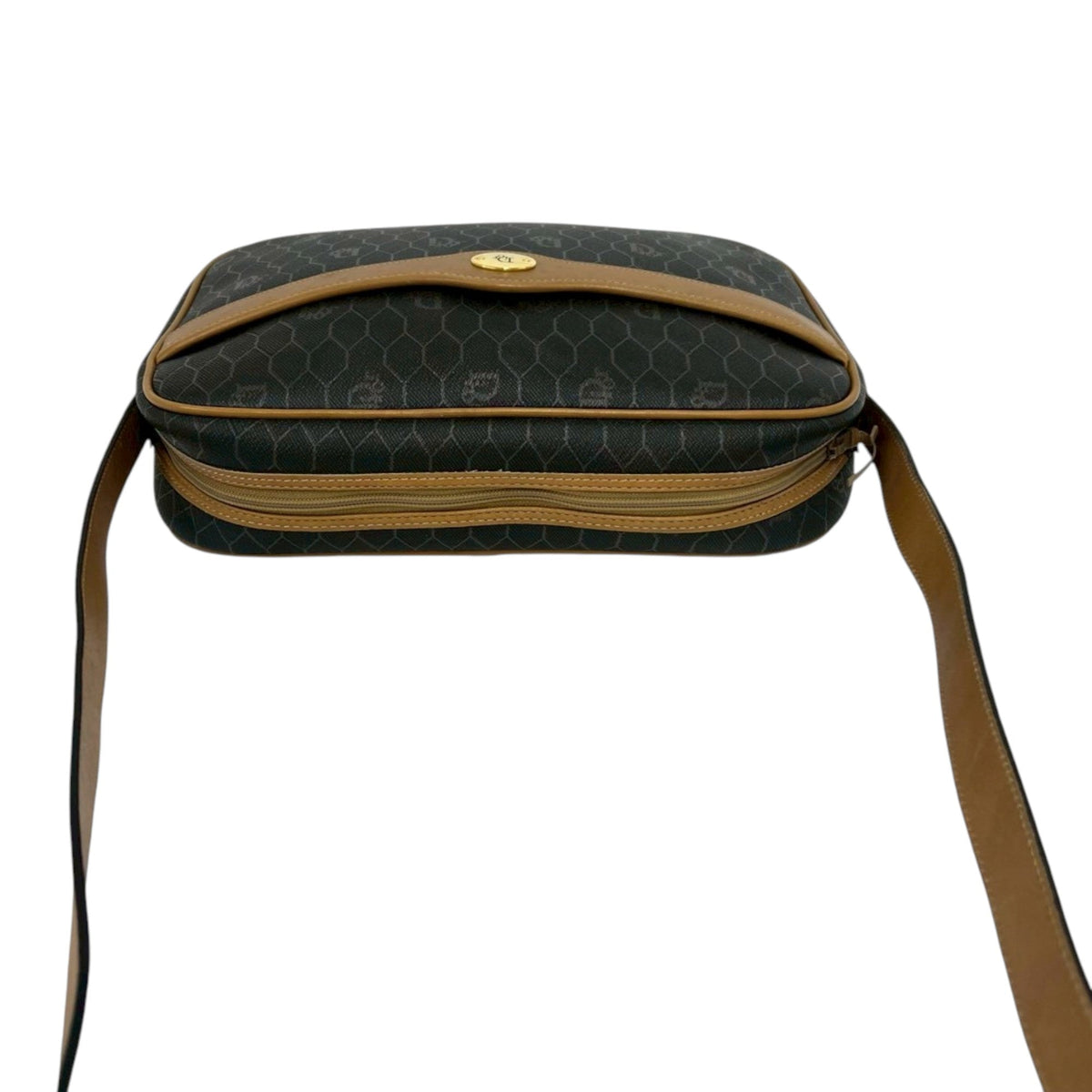 Dior Honeycomb Coated Canvas Crossbody