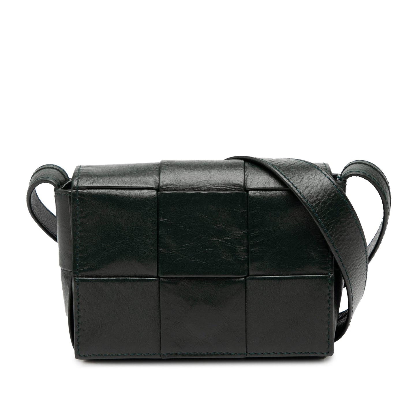 Bottega Veneta Candy Nappa Intrecciato Cassette Crossbody