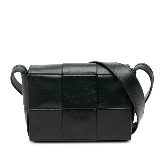 Bottega Veneta Candy Nappa Intrecciato Cassette Crossbody