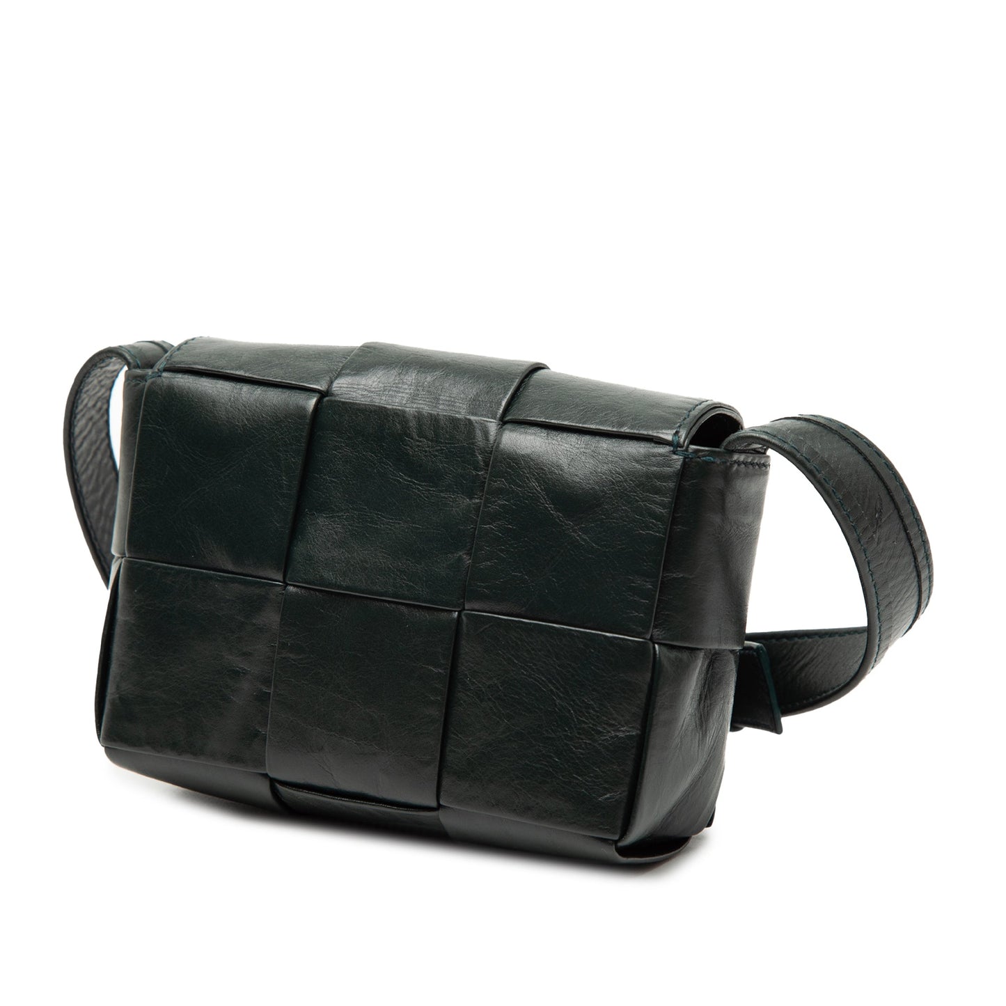 Bottega Veneta Candy Nappa Intrecciato Cassette Crossbody