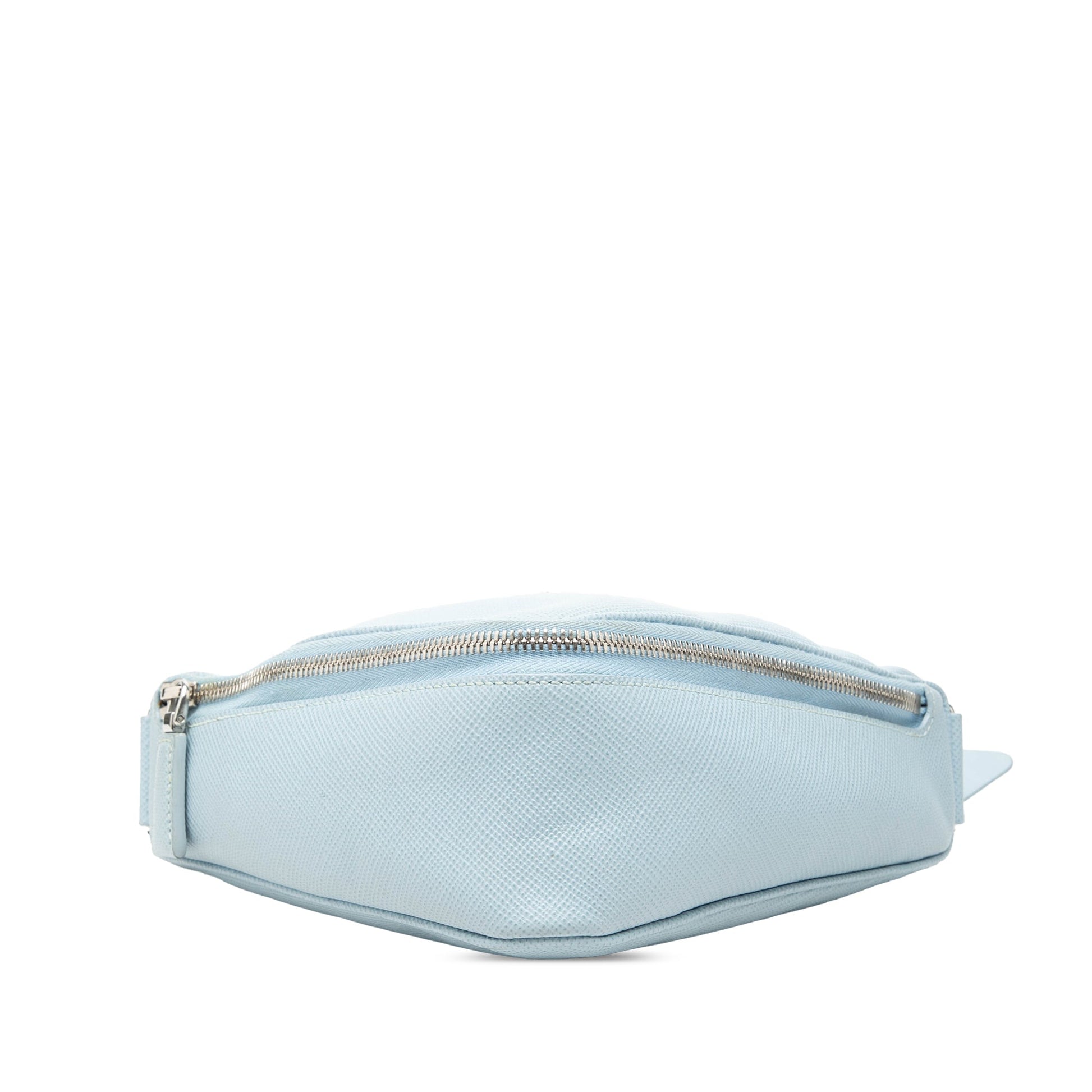 Prada Saffiano Cuir Triangle Convertible Shoulder Bag