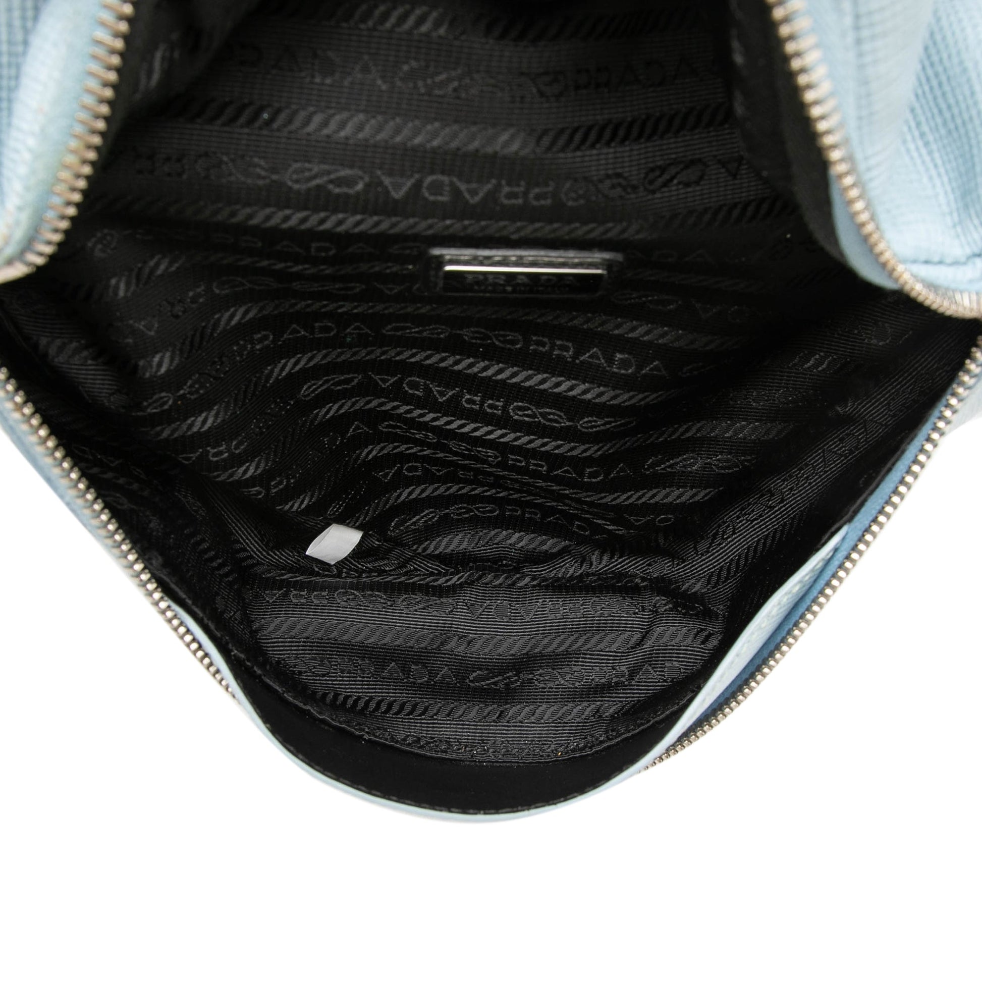 Prada Saffiano Cuir Triangle Convertible Shoulder Bag