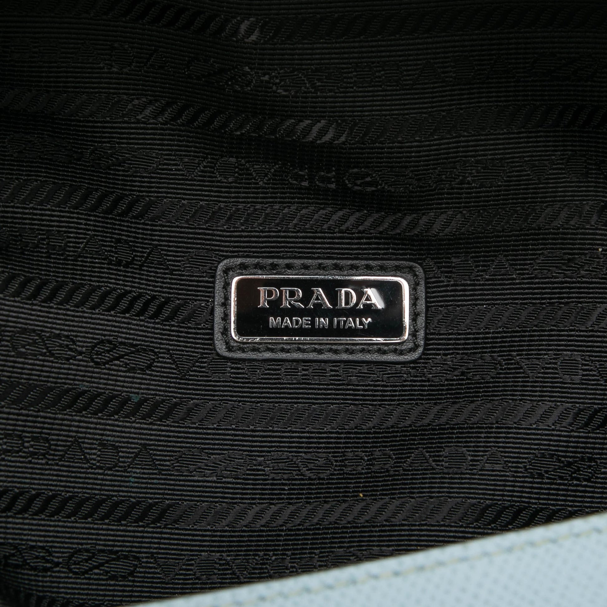 Prada Saffiano Cuir Triangle Convertible Shoulder Bag