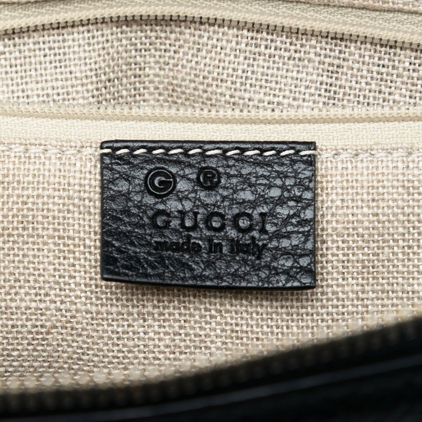 Gucci Small Dollar Calfskin GG Charm Dome Satchel