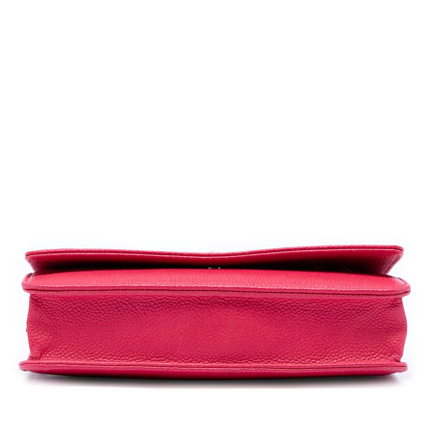Chanel Caviar Bicolor CC Wallet On Chain