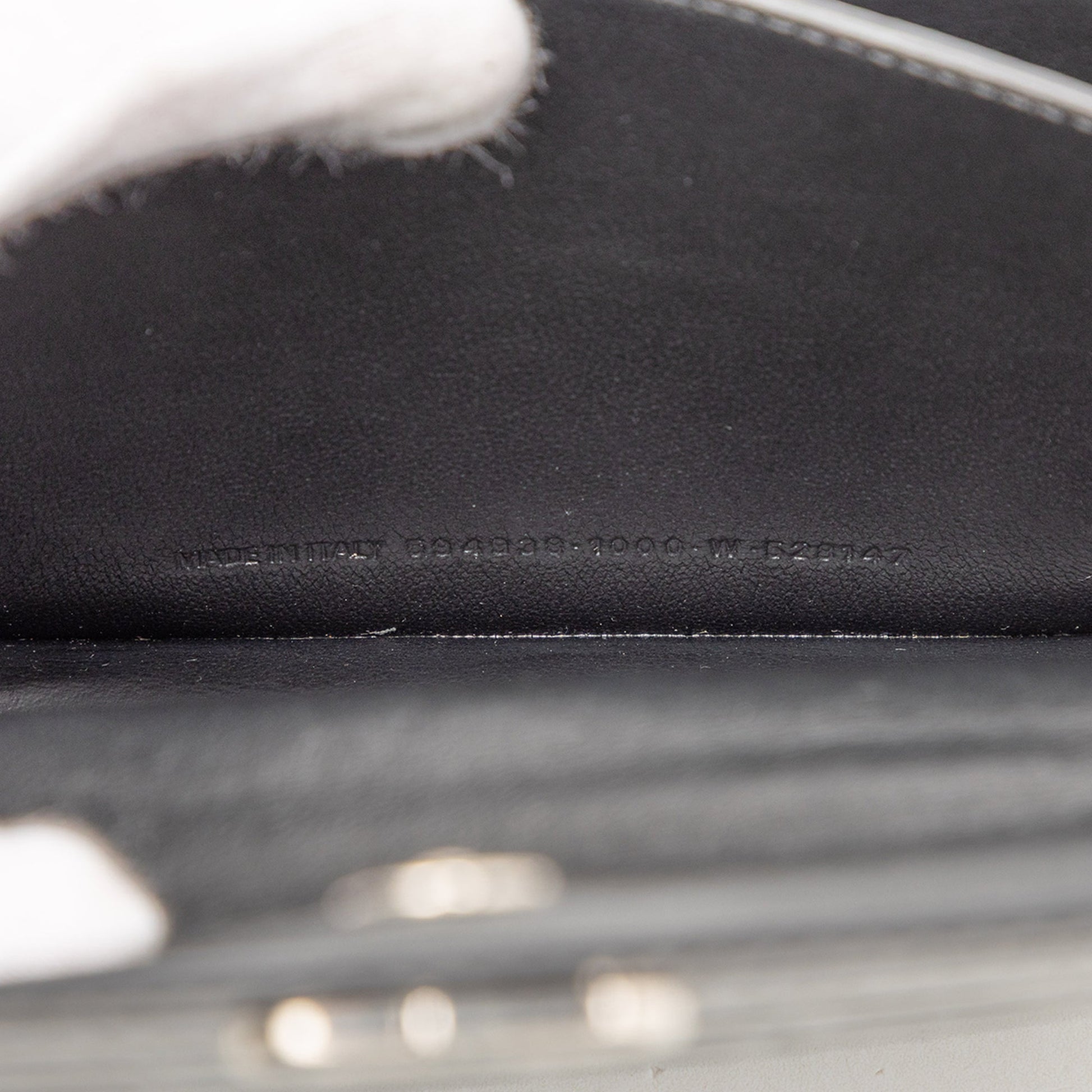 Croc Embossed Leather Sharp Belt Bag XS