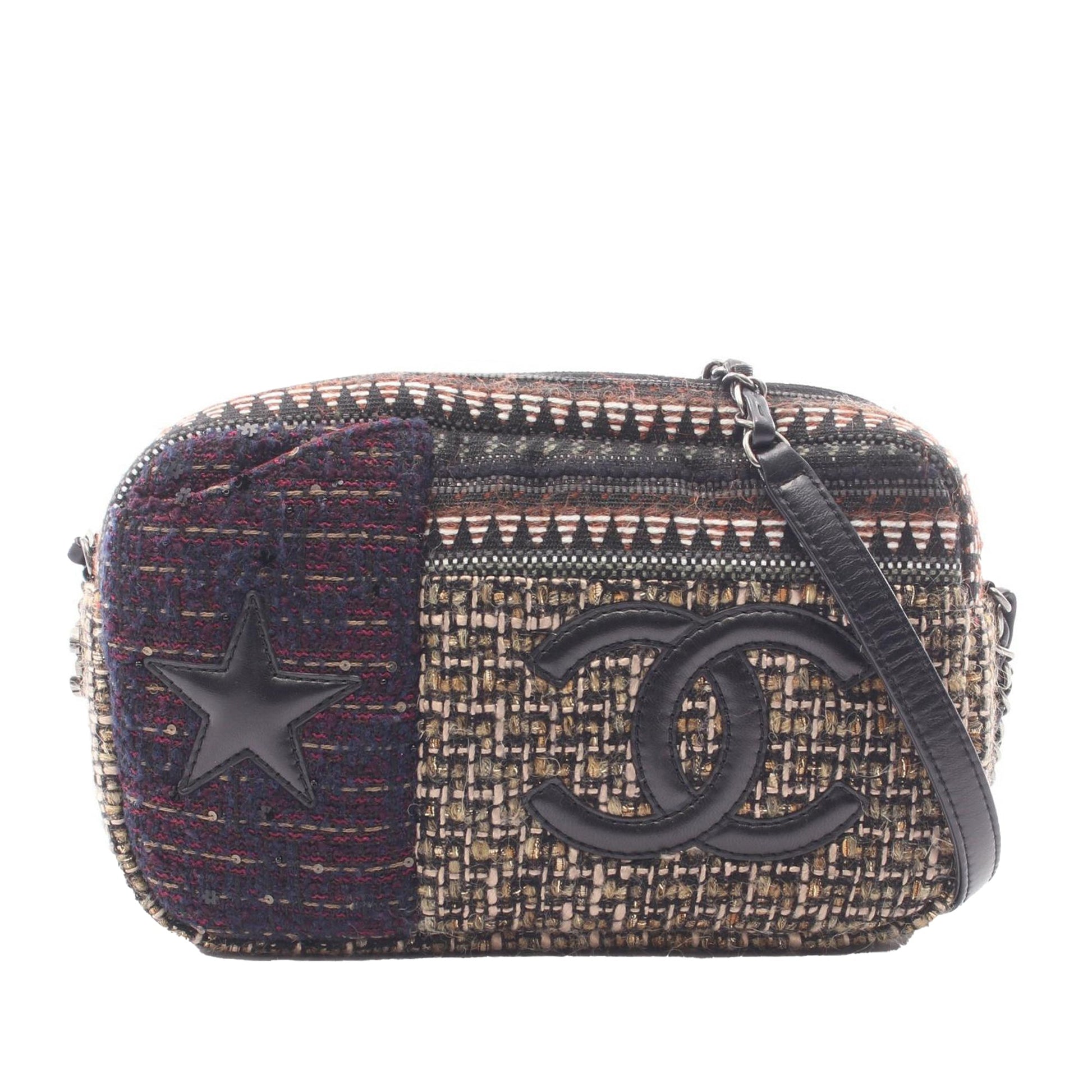 Chanel Tweed Paris Dallas Crossbody Bag