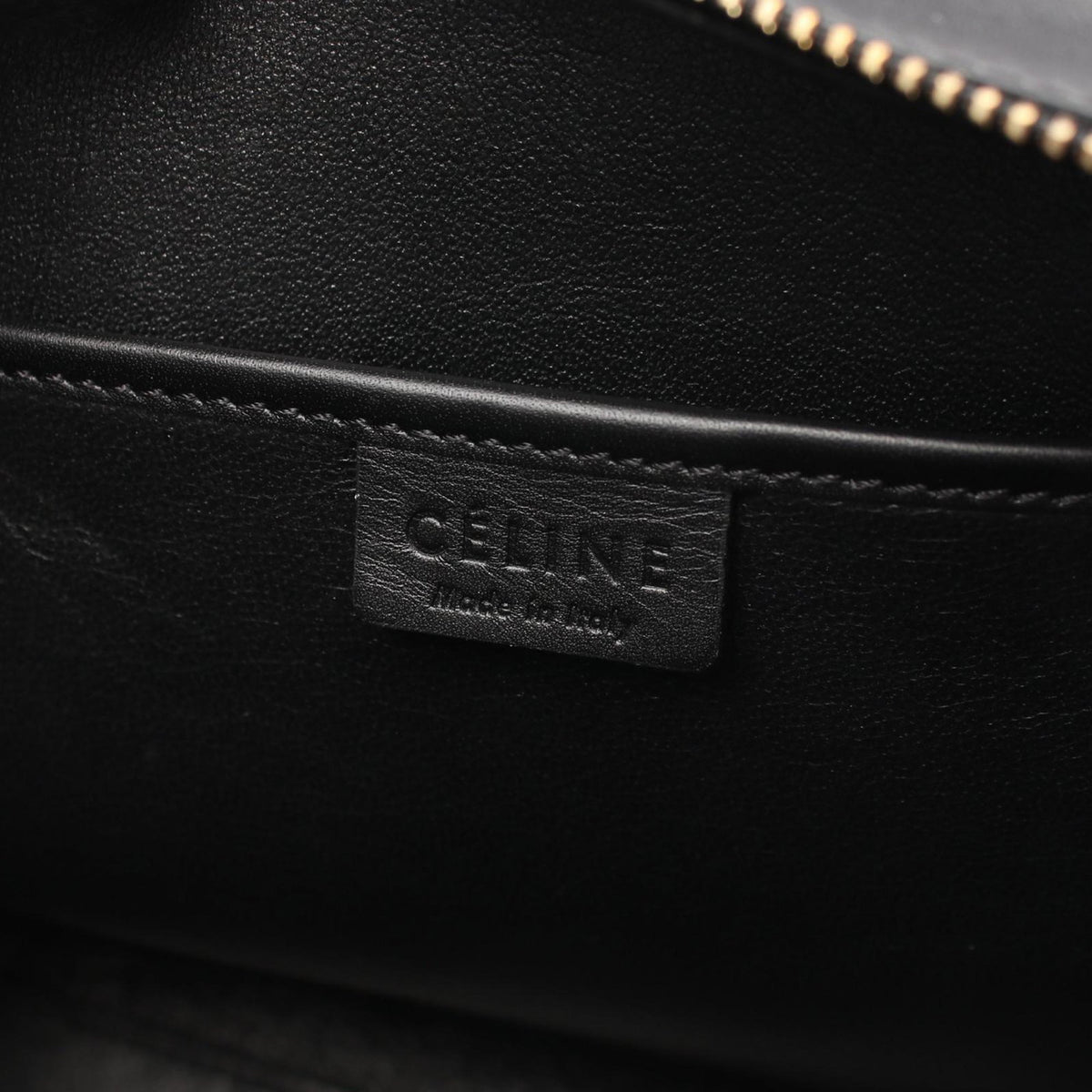 Celine Nano Tricolor Leather Luggage Tote