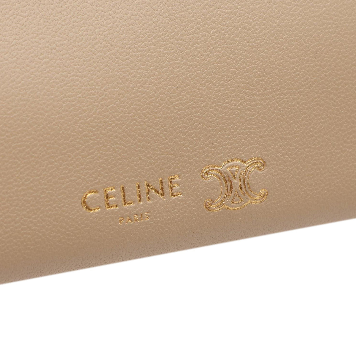 Celine Leather Trio Flap