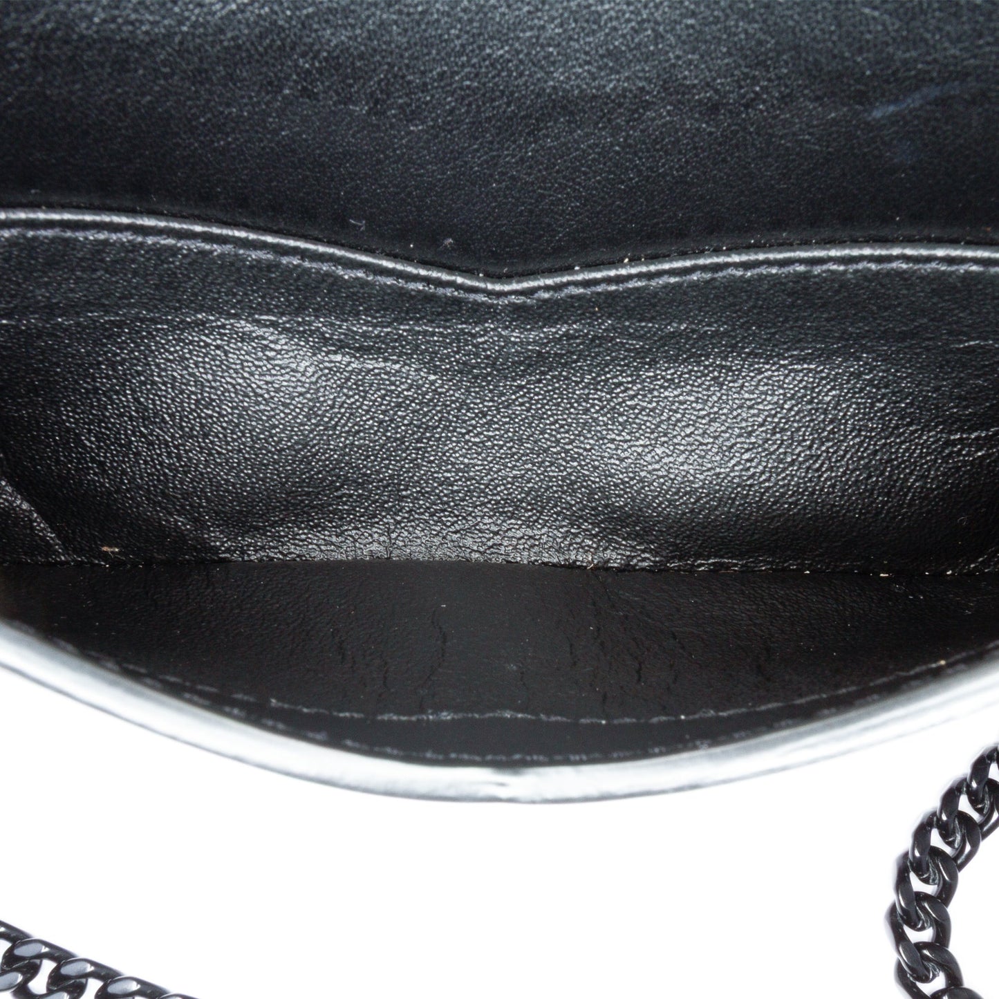 Saint Laurent Canvas Metallic Tiger Print Monogram Lou Camera Bag