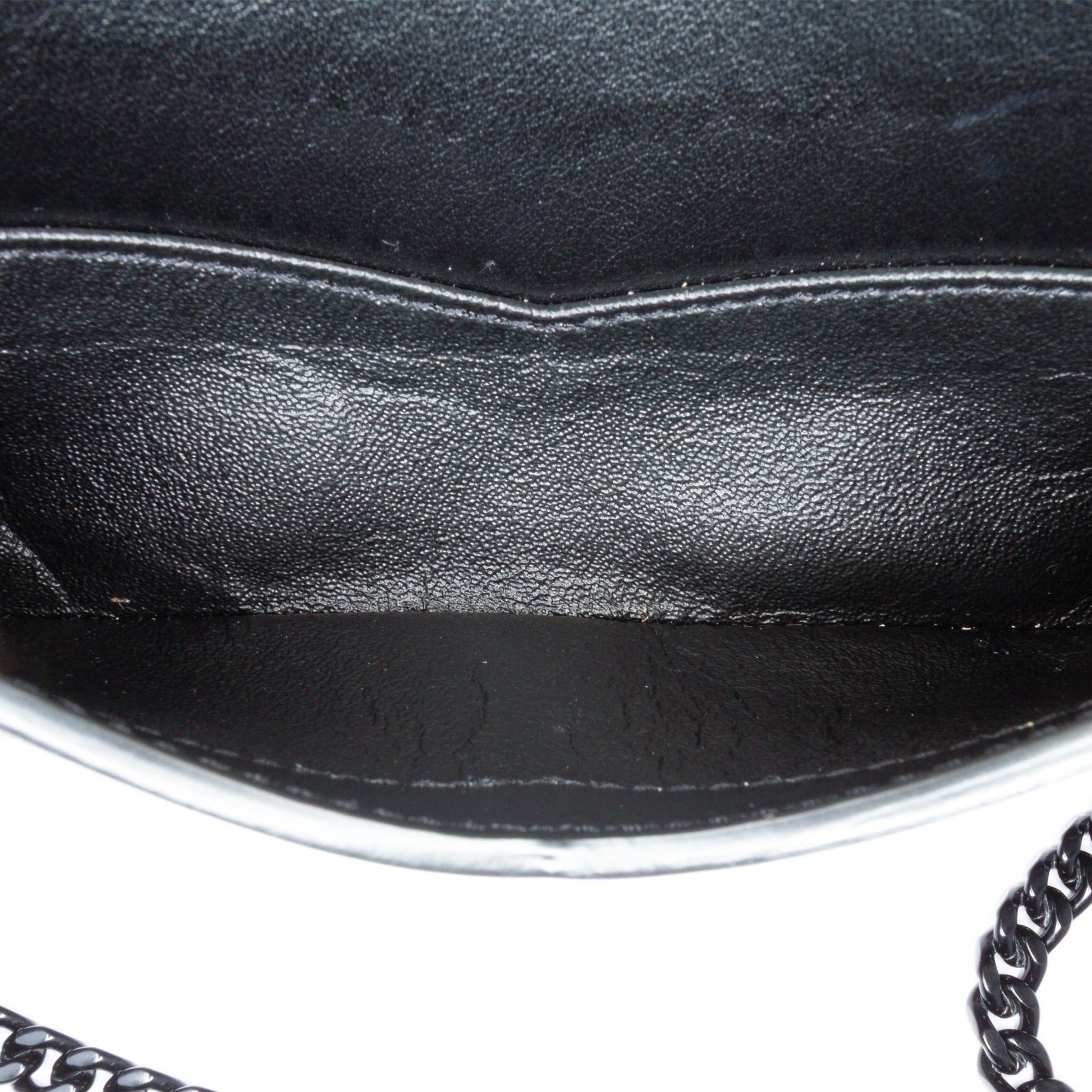 Saint Laurent Canvas Metallic Tiger Print Monogram Lou Camera Bag