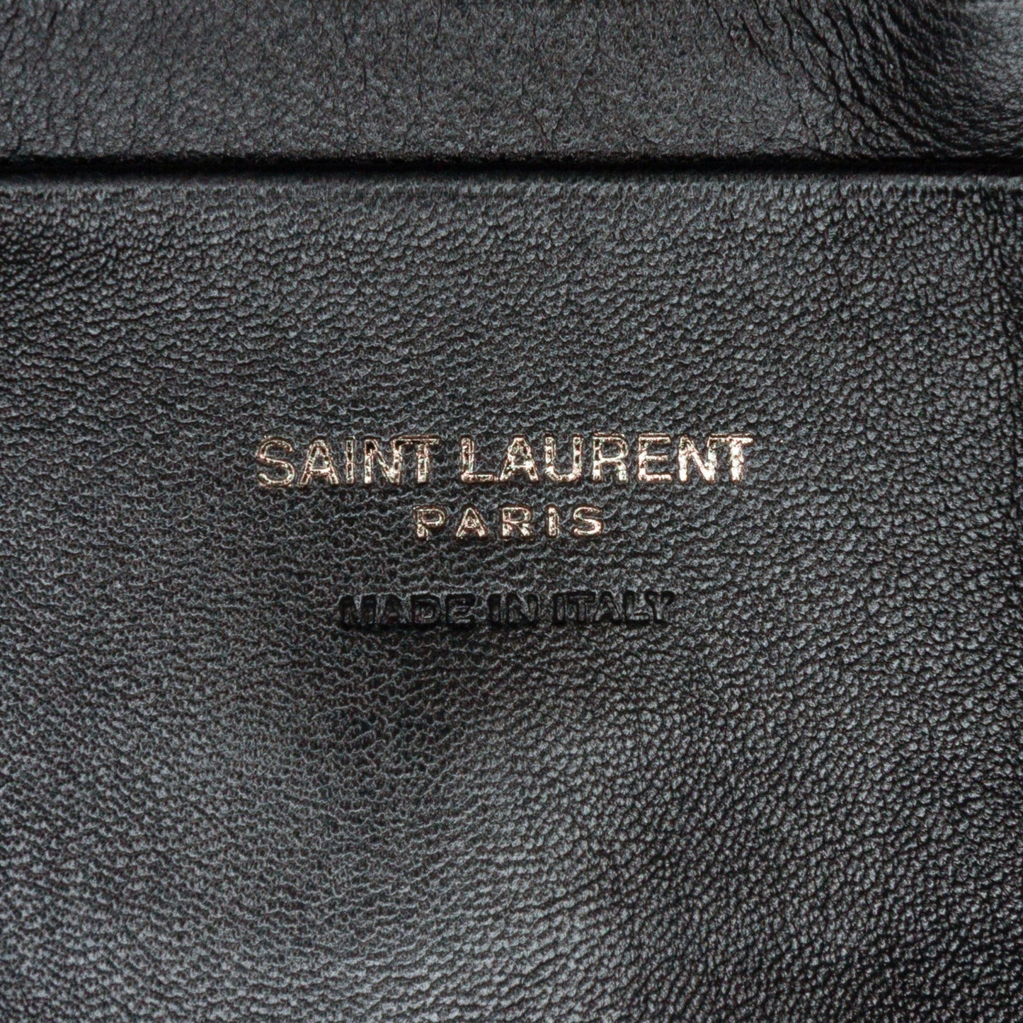 Saint Laurent Canvas Metallic Tiger Print Monogram Lou Camera Bag