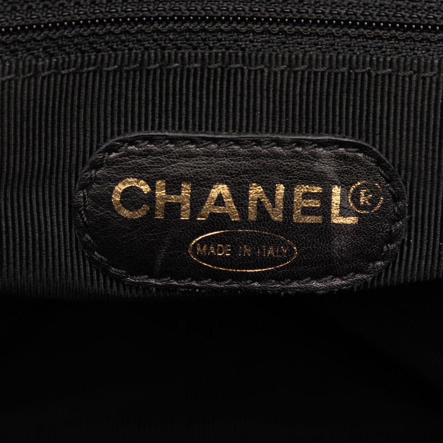 Chanel CC Lambskin Chain Tote