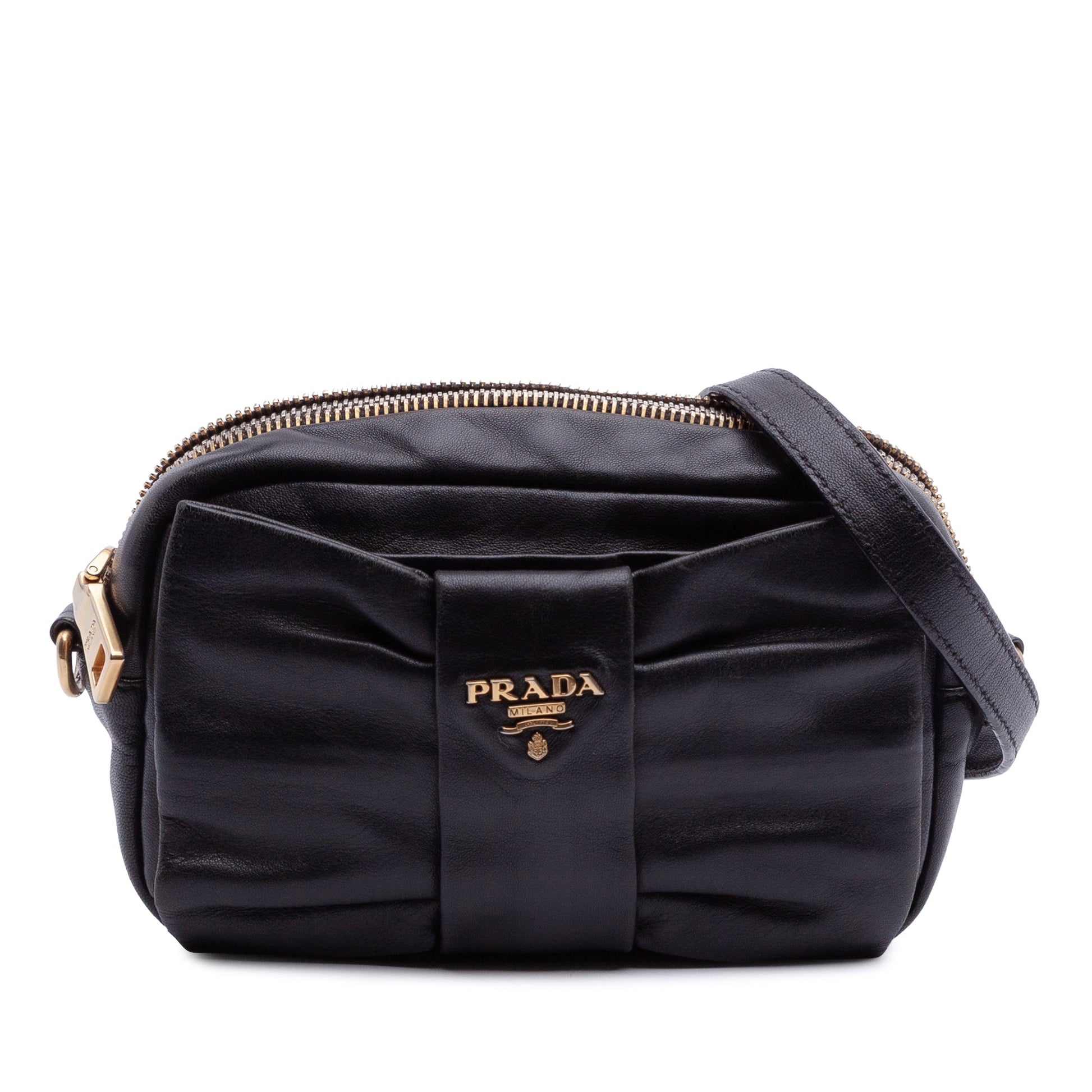 Prada Tessuto Fiocco Bow Crossbody