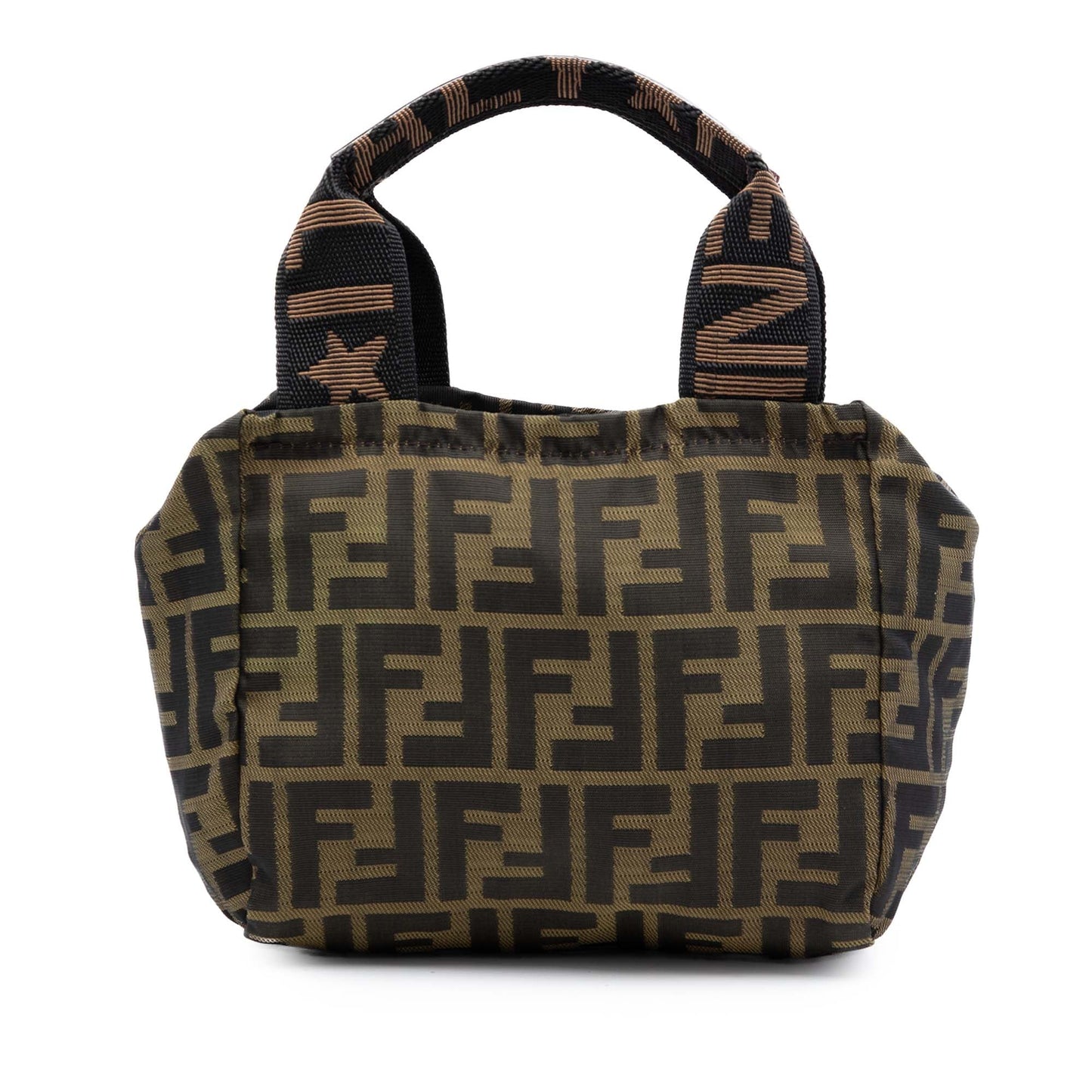 Fendi Mini Zucca Canvas Handbag