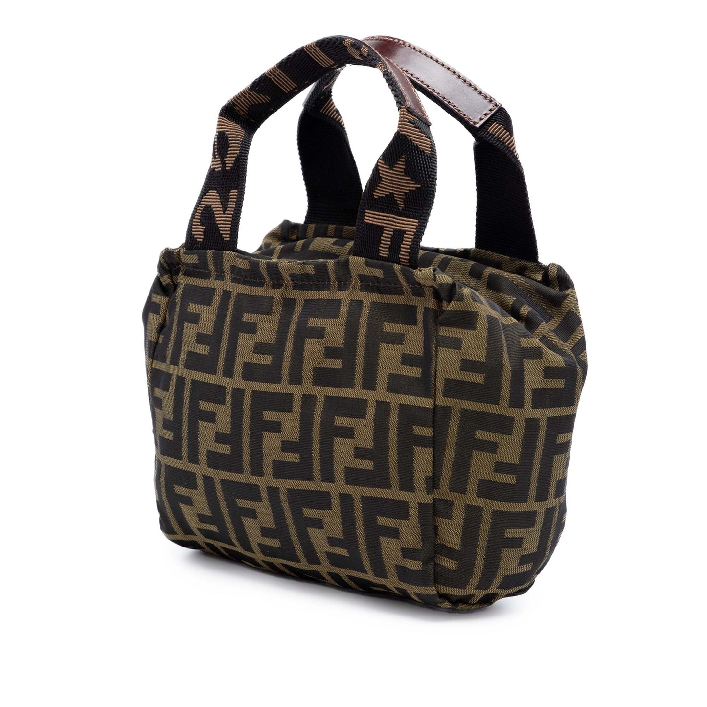 Fendi Mini Zucca Canvas Handbag
