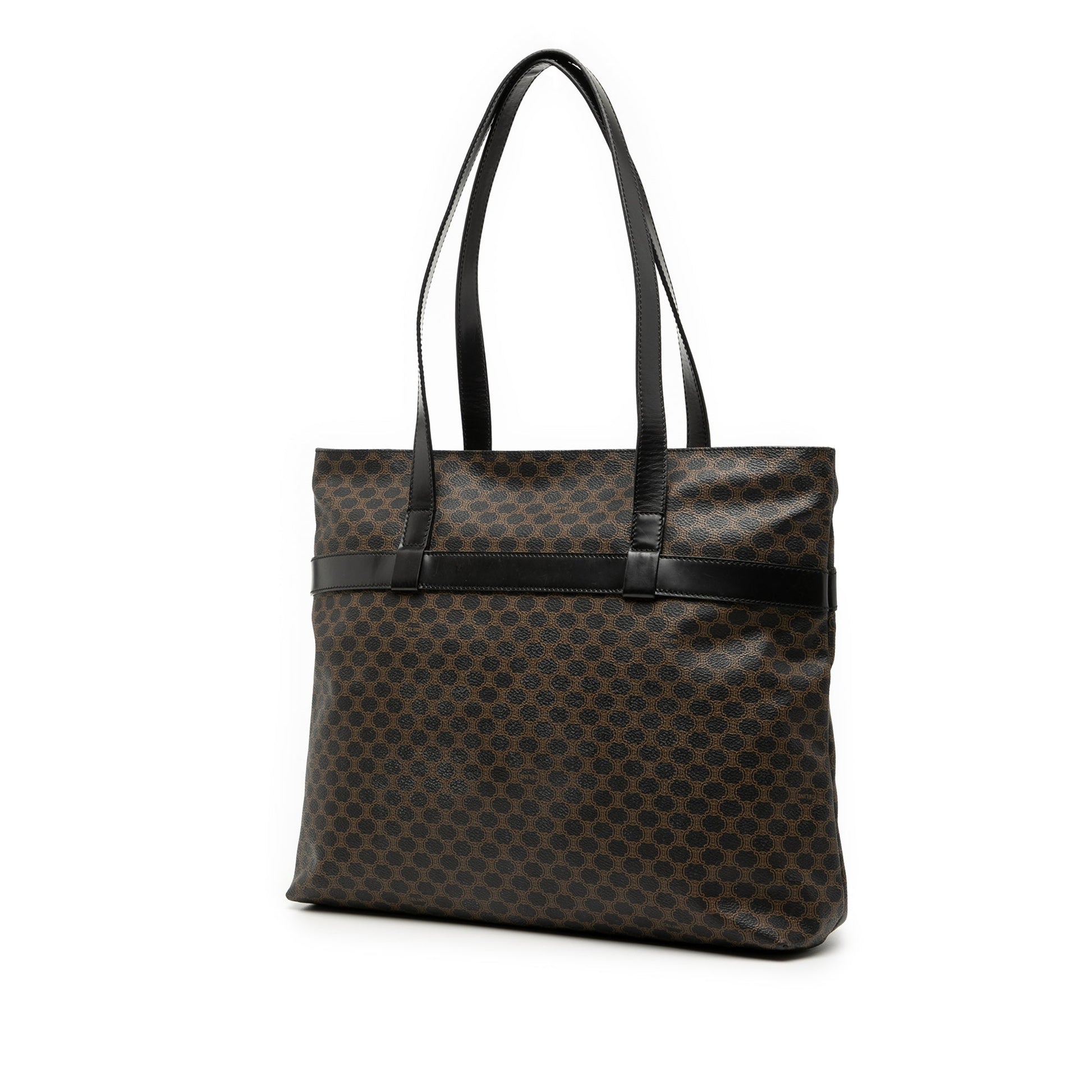 Celine Macadam Coated Canvas Tote