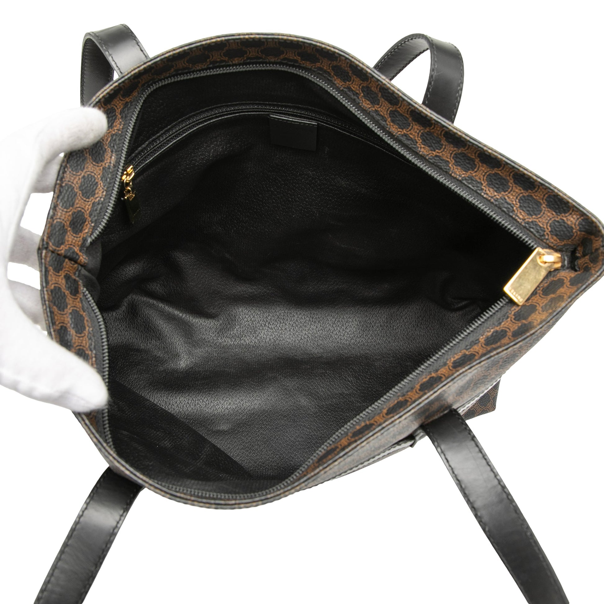 Celine Macadam Coated Canvas Tote