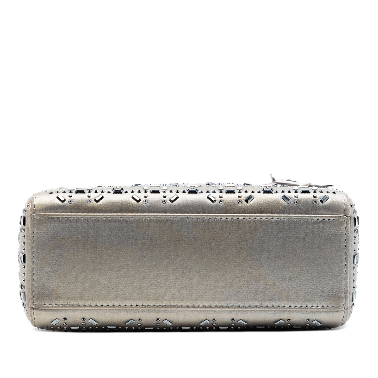 Dior Mini Satin Cannage Crystal Embellished Lady Dior