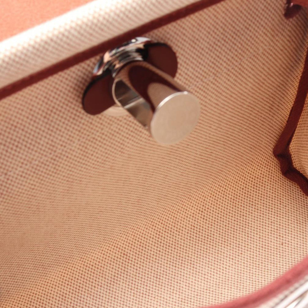 Hermès Military Toile and Vache Hunter Herbag Zip 20