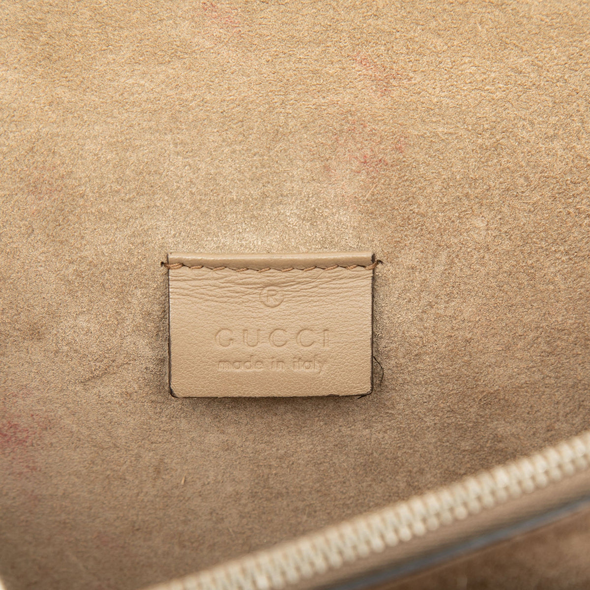 Gucci Medium GG Supreme Dionysus Shoulder Bag — Beige