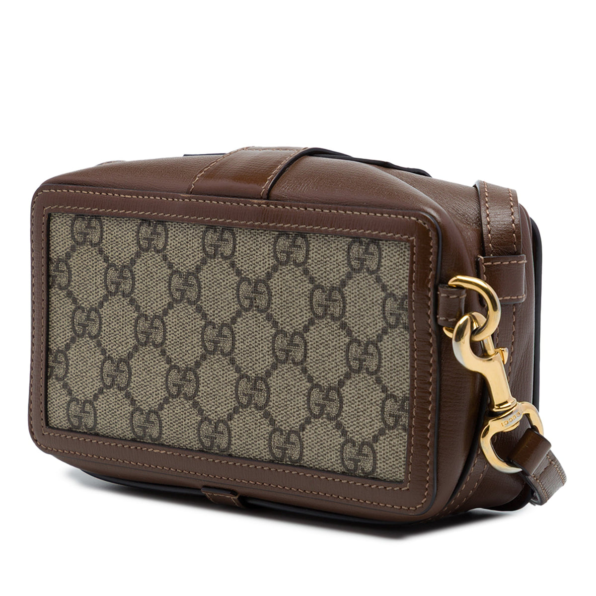 Gucci Mini GG Supreme Clasp Crossbody