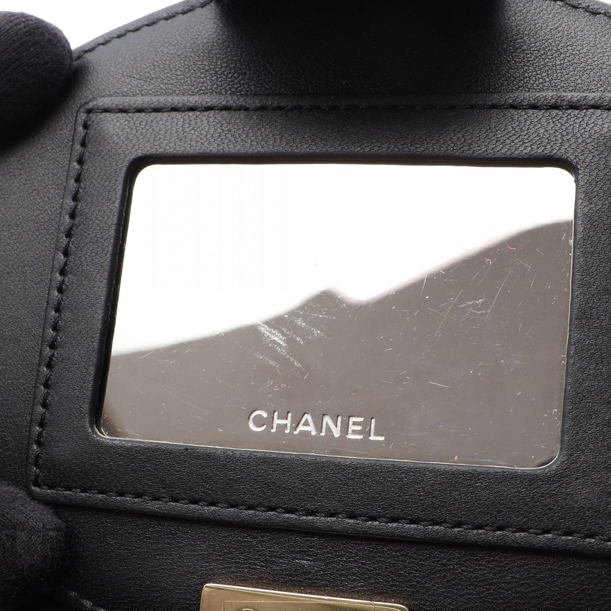 Chanel Mini Quilted Lambskin Elegant Chain Vanity Case