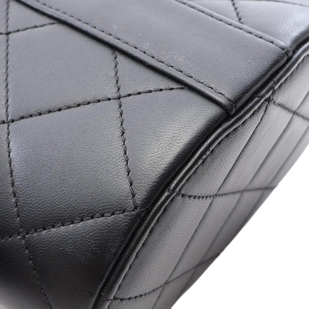 Chanel Mini Quilted Lambskin Elegant Chain Vanity Case