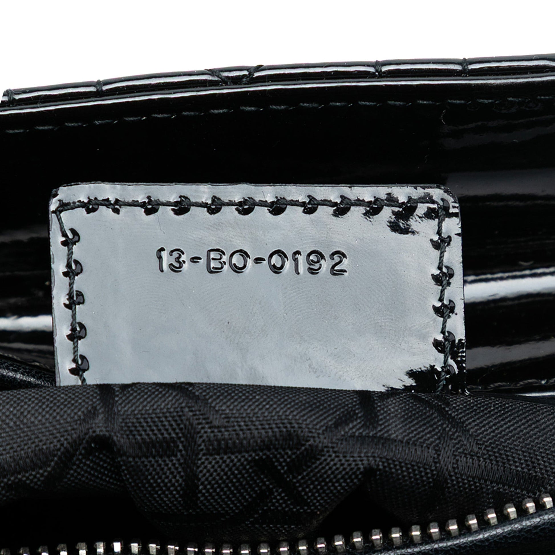 Dior Medium Patent Cannage Lady Dior