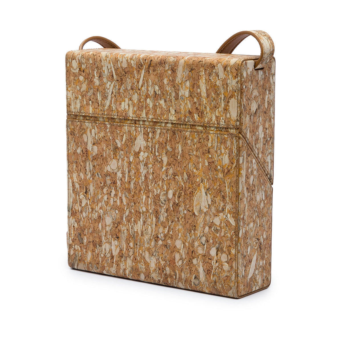 Bottega Veneta Cork Daisey Crossbody — Brown
