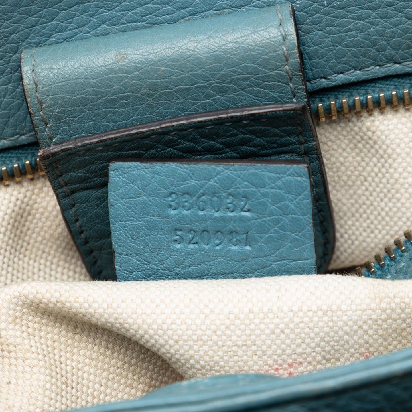 Gucci Small Calfskin Bamboo Shopper Satchel