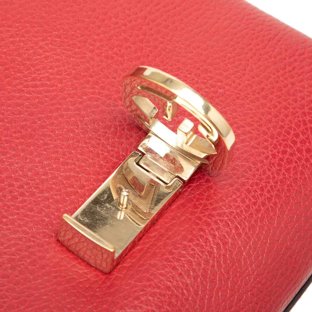 Gucci Small Dollar Calf Interlocking G Satchel