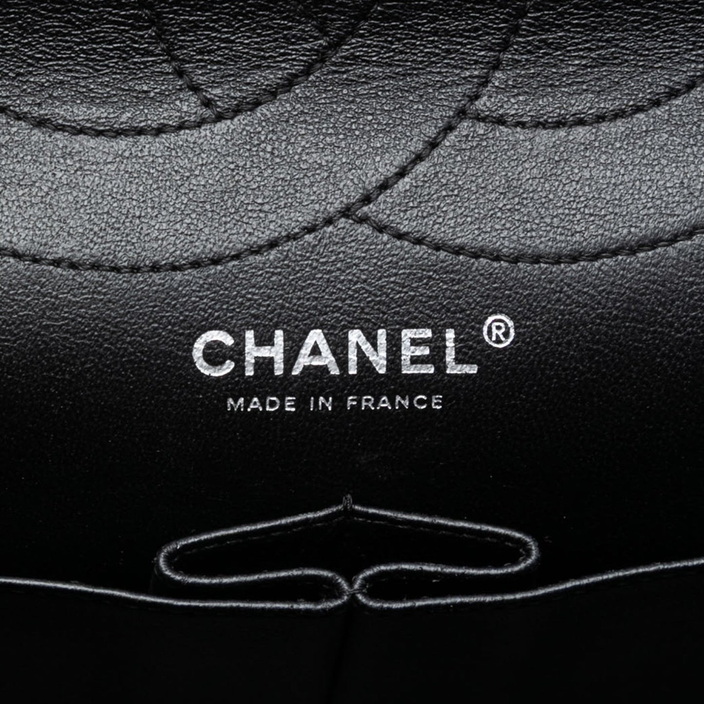 Quilted Aged Calfskin So Black Reissue 2.55 Double Flap 227