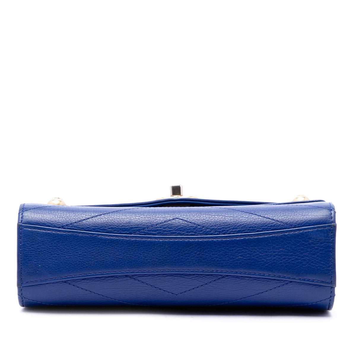 Chanel Small Studded Chevron Calfskin Envelope Double Flap