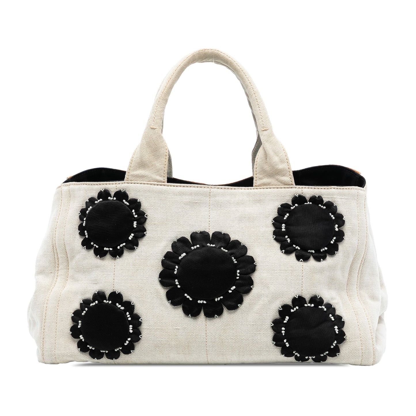 Prada Canvas Canapa Mistolino Tote