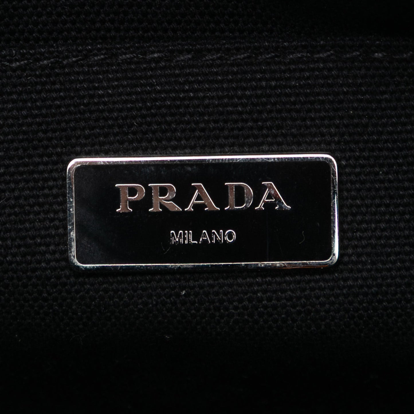 Prada Canvas Canapa Mistolino Tote