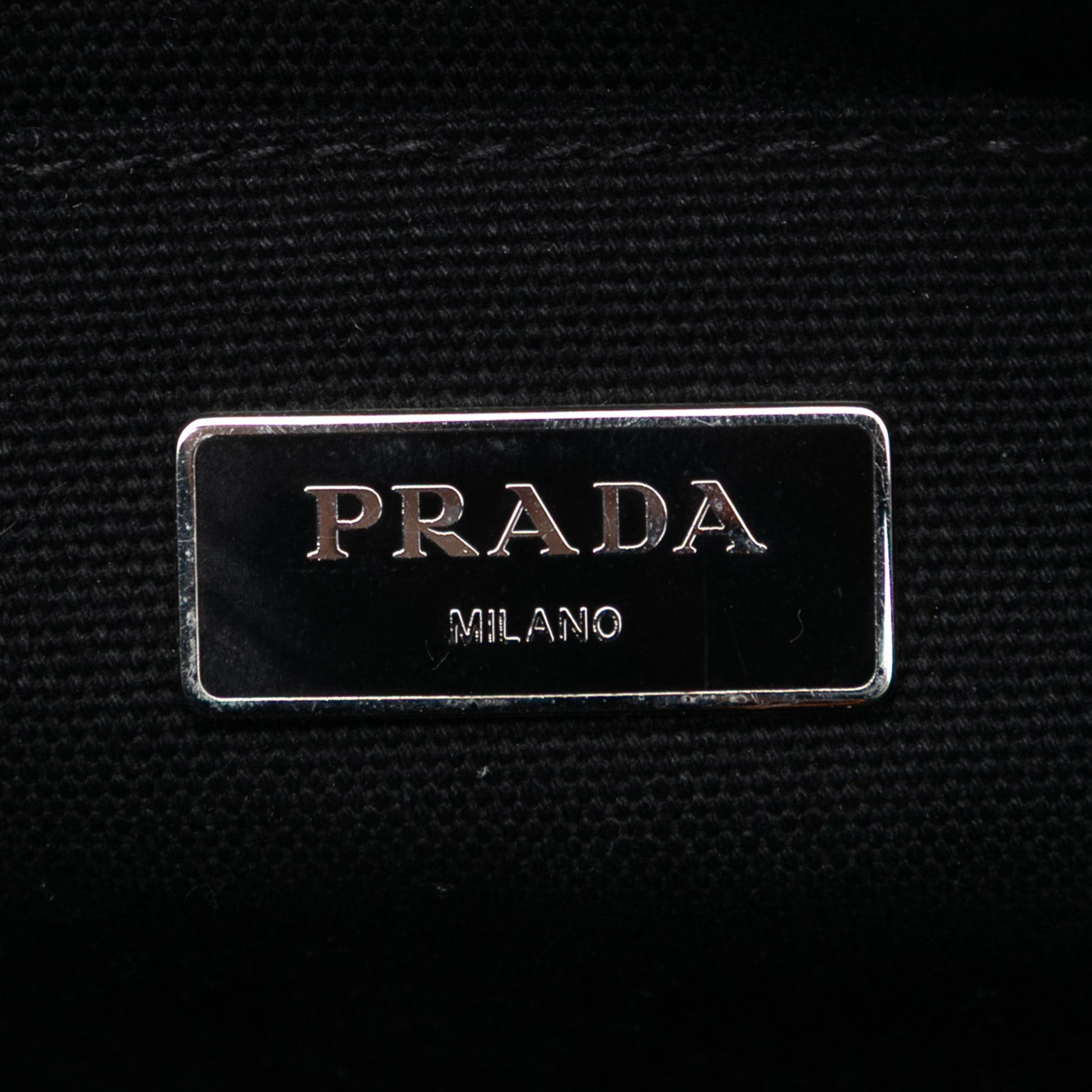 Prada Canvas Canapa Mistolino Tote